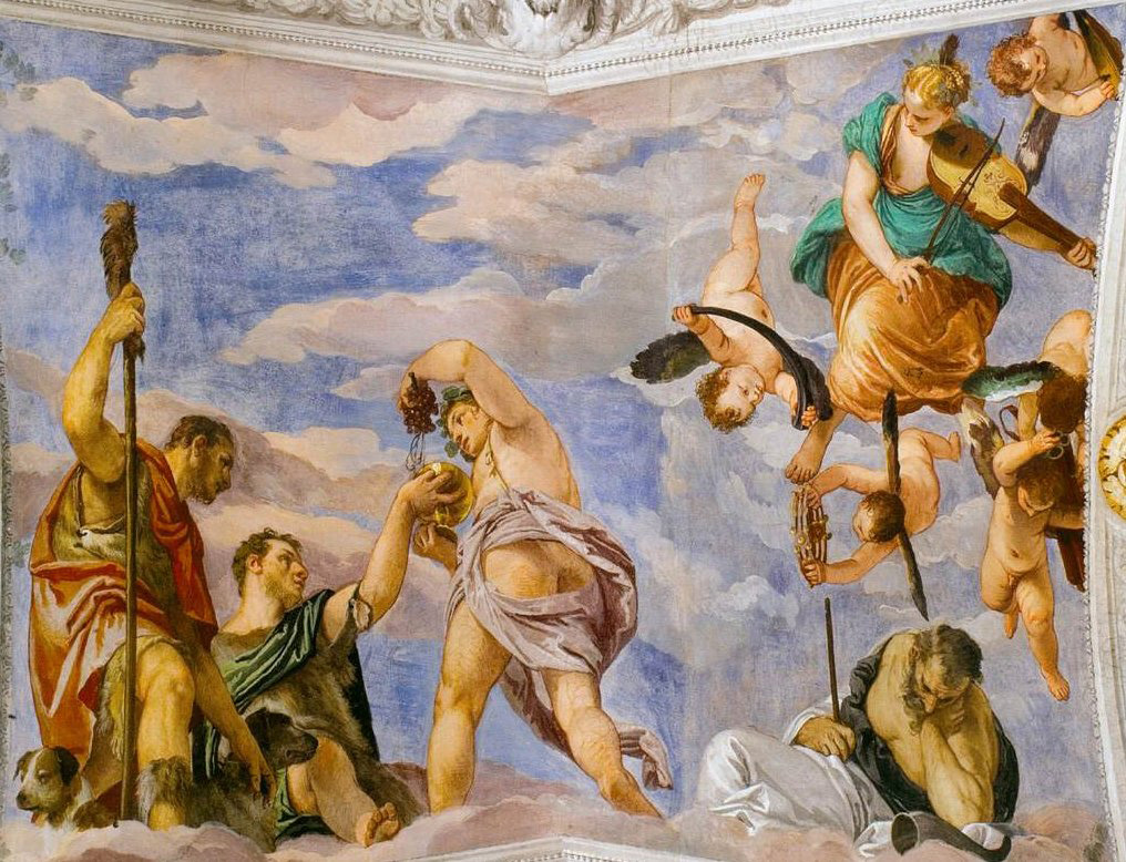 bacchus vertumnus and saturn